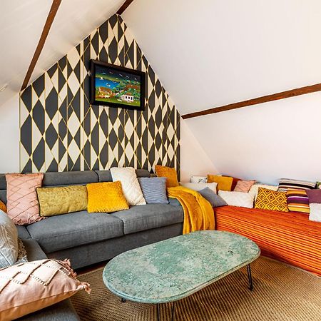 Art & Curiosity Cabinet Style Appartement With Paris View, Villa Des Ammonites Meudon Esterno foto